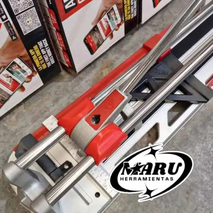 Cortadora de cerámica y porcelanato 60cm en caja incluye lápiz star rubi