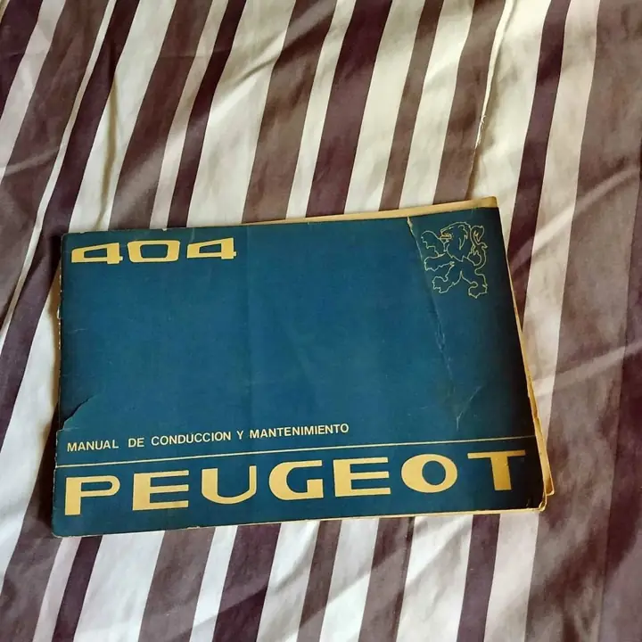 Peugeot 404 (Libro de mantenimiento)