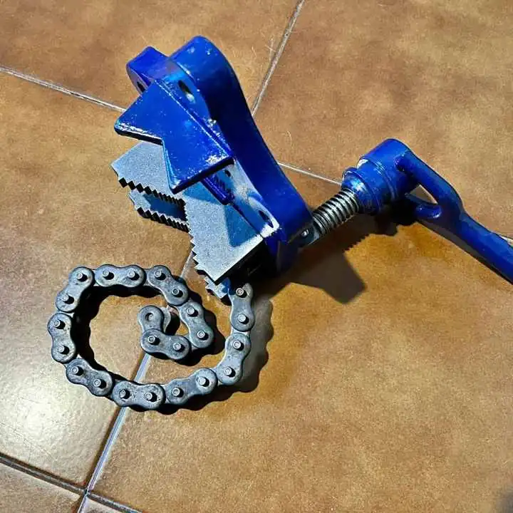 Morsa cadena 4 pulgadas ,marca Barbero, nueva