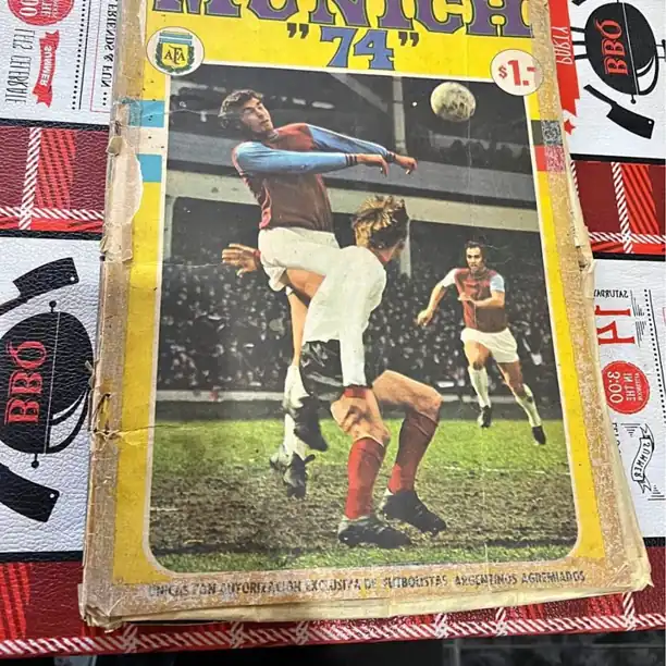 Álbum Mundial Múnich 74! con detalles casi completo