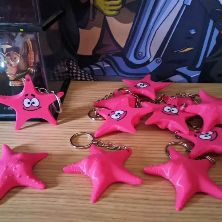 Llaveros estrella culona