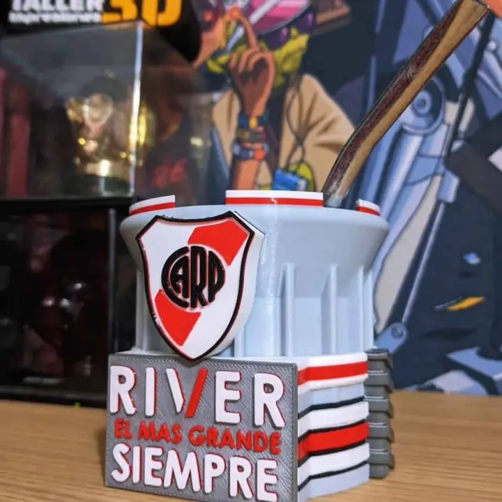 Mate river plate monumental
