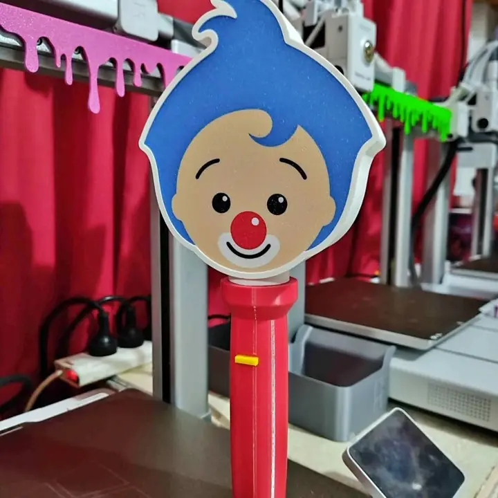 Cara luminosa lighstick Plim Plim