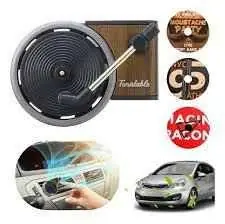 Imperdible mini tocadiscos retro difusor pára auto