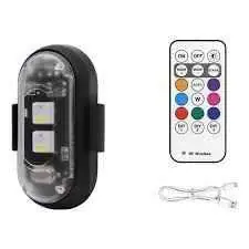 Mini luz LED USB recargables con control remoto X1