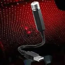 Para el auto y el hogar USB proyector estrellas
