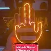 Mano LED gestos USB y a pilas
