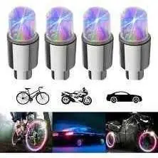 Multicolor mini luces LED para ruedas de moto auto y bicicleta