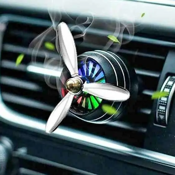 Ultimas unidades ambientador decorativo helice para autos