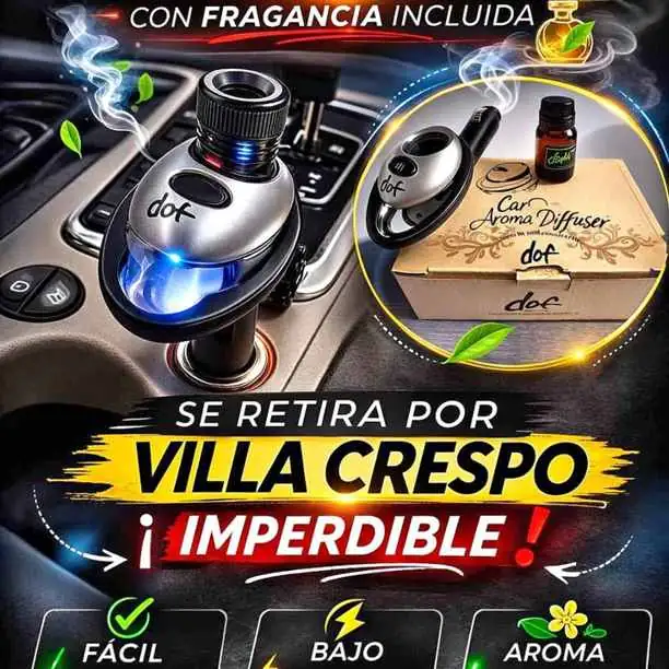 Aromatizador potente 12 volts con fragancia incluida