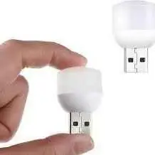 Mini luz LED USB blanca fria portátil impermeable