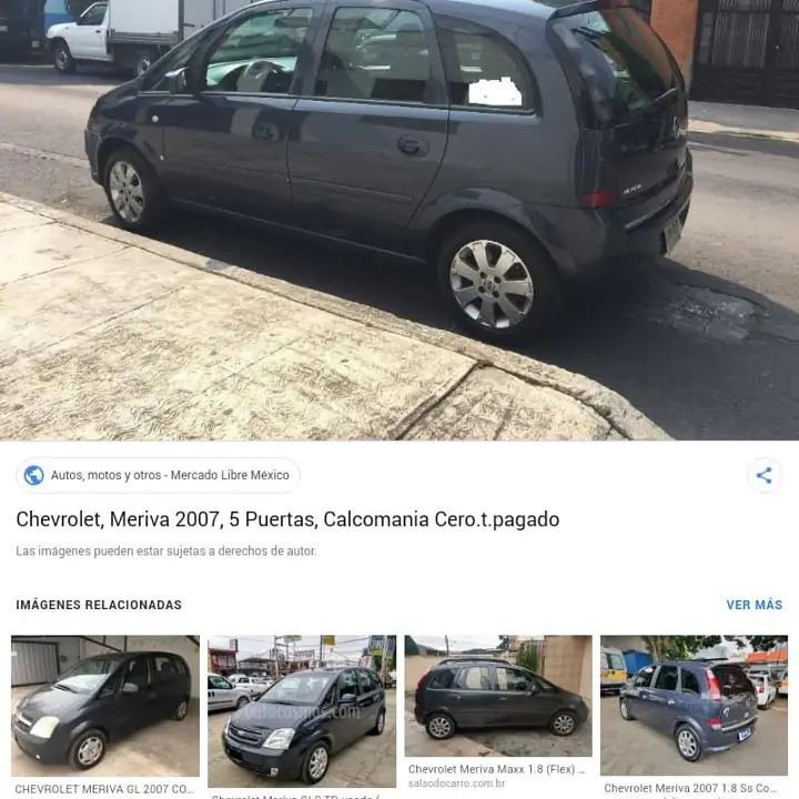 Cubre Carter meriva
