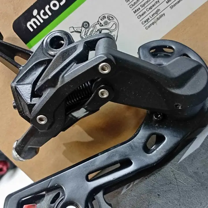 Pata de cambios Microshift XLE11 para 10/11 velocidades, compatible Shimano y Sram
