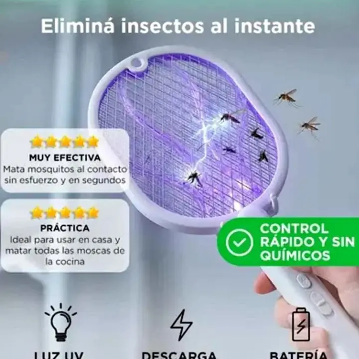Raqueta mata moscas
