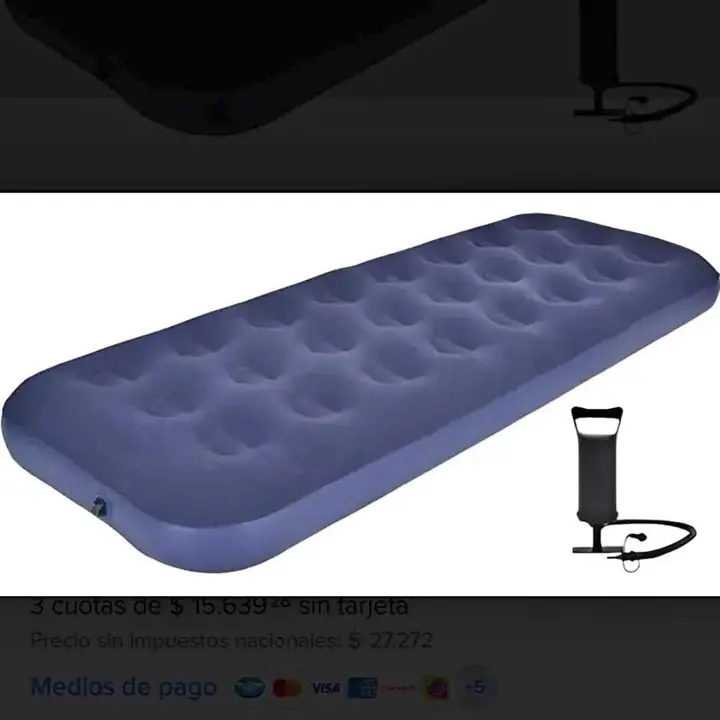 Colchon inflable mas inflador