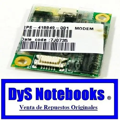 Modem HP nc y nx series compatible infinidad de equipos T60M893.08