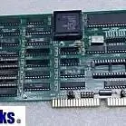 Placa retro red coaxil bnc exos 205T out 8 bit isa