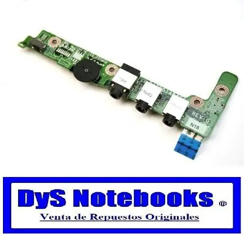 Toshiba satellite P105 satellite P100 placa sonido port audio valumen y WiFi