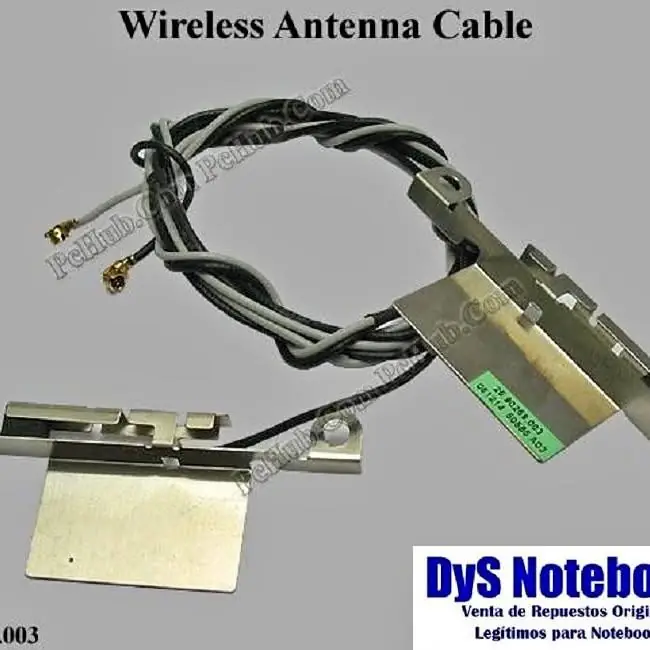 Antenas WiFi Acer travelmate y aspire antenas WiFi ver modelos adaptable a otros equipos notebook