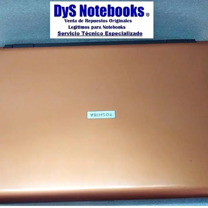 Carcasa Toshiba satellite P105 series 17” carcasa completa tapa marco base y palmrest con touchpad
