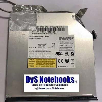 Grabadora sata DVD y CD Asus aio all in one ET2012 DS-8A8SH17C multi recorder con cable
