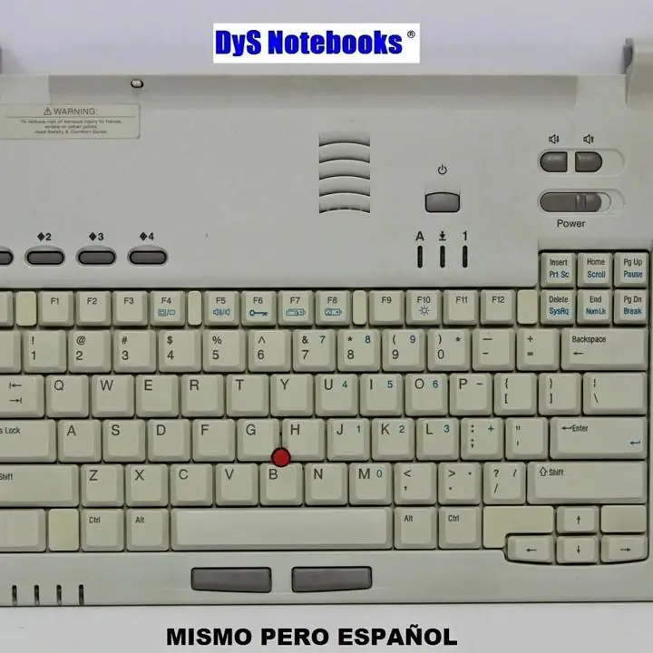 Vintage compaq armada 7700 y 7800 series teclado español