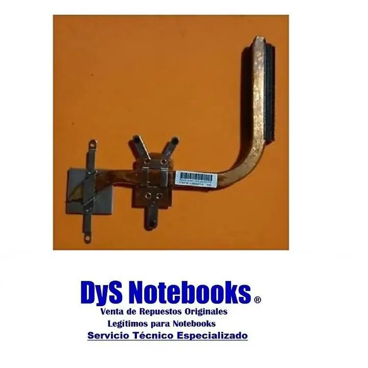 Disipador de cooler packard bell hera C GL MH35 MH36 MH45