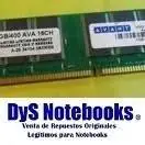 Memoria PC ddr PC-400MHz 1GB 400MIC y 400ELP 16CH 184 pin