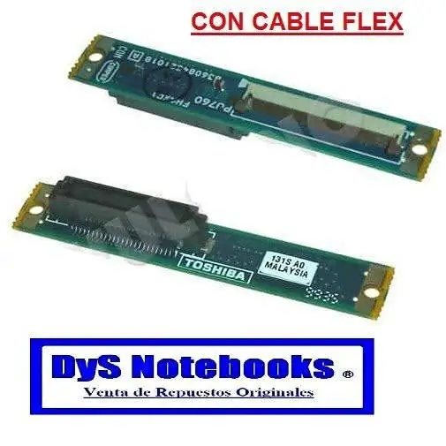 Toshiba satellite 2100 2105CDS 2540CDS y otras conector con cable CD/DVD