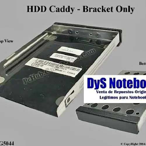 Dell inspiron 6000 9200 9300 xps M170 caddy disco con tornillos
