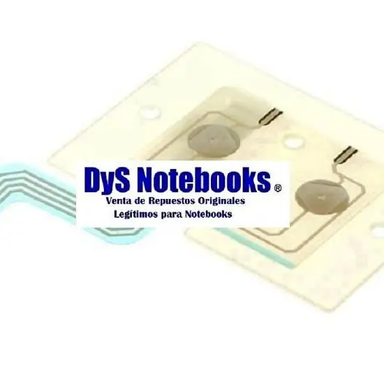 Toshiba tecra 8000 membrana del mouse P000257660