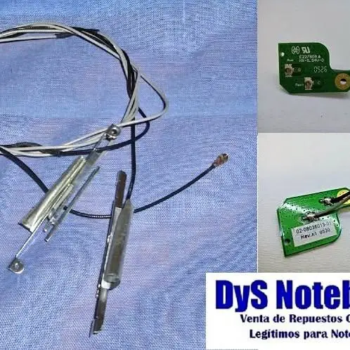 Antena WiFi Sony vaio vgn-fs series adaptable a otros equipos notebook