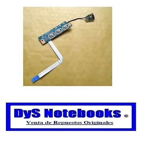 Sony vpc-eb y Sony vpc-ea placa boton encendido y botones multimedia con flex