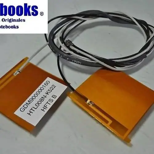 Antena WiFi Toshiba satellite A10 A15 tecra A1 satellite pro A10 adaptable a otros equipos notebook