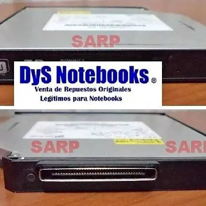Grabadora DVD ide LG R1 express dual sin frente