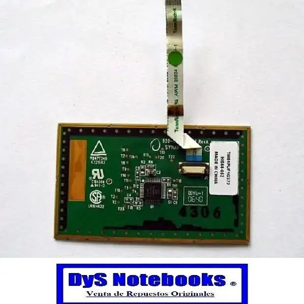 Acer aspire 3100 3102 5100 extensa travelmate y otras touchpad C/cable ver algunos mod. compatibles