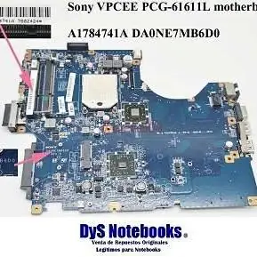 Mother out Sony vaio vpc-ee PCG-61611 P/reparar o repuestos