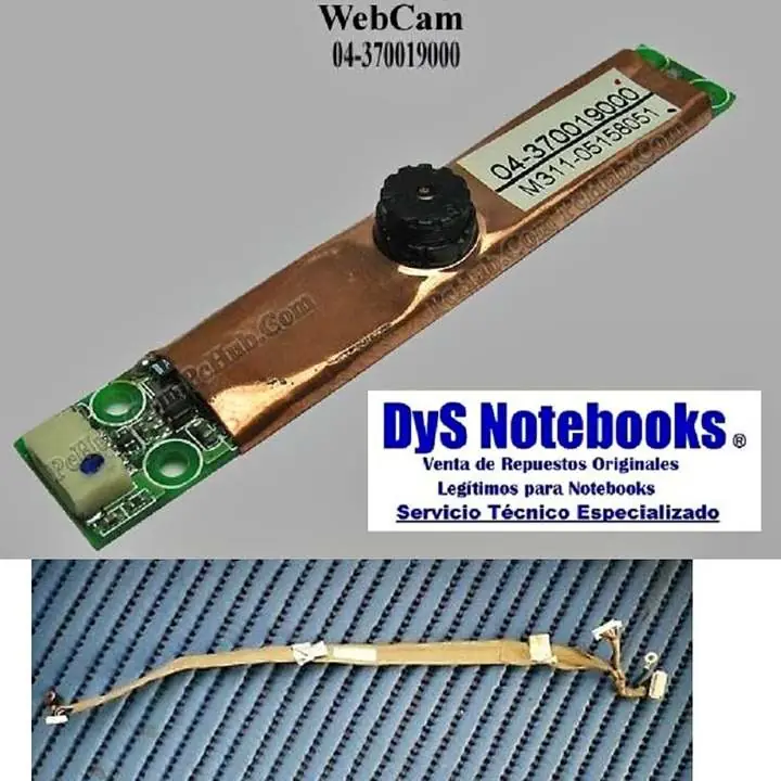 Asus A6000 A6U A3A A5E Z92 series webcam C/cable y microfono