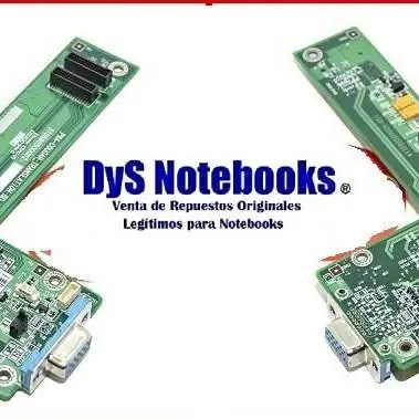 Retro packard-bell easynote B3221 B3000 B3223 B3308 B3310 series pin carga jack power 2 USB/VGA
