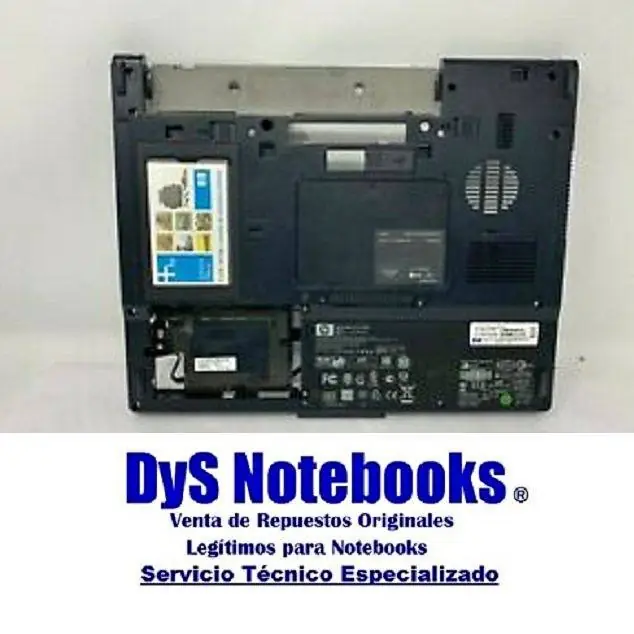 Carcasa HP NC6120 NX6120 NC6000 carcasa base y palmrest C/touchpad y placa multimedia