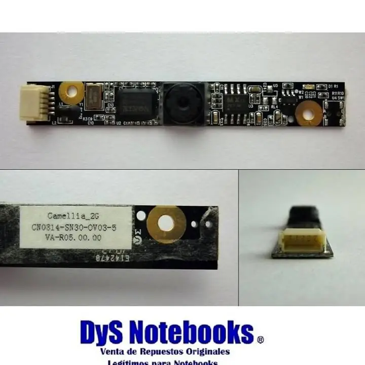 Webcam sonix camellia 2G CN0314-SN30-0V03-5 ver modelos