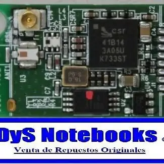 Bluetooth Module GUBTCR42M 76G110042 -- 1167-4402 commodore fujitsu