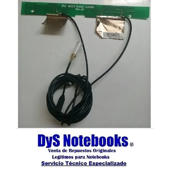 Bangho max 1524 G01 G0101 antenas WiFi cable 65 cm adaptable a otros equipos notebook