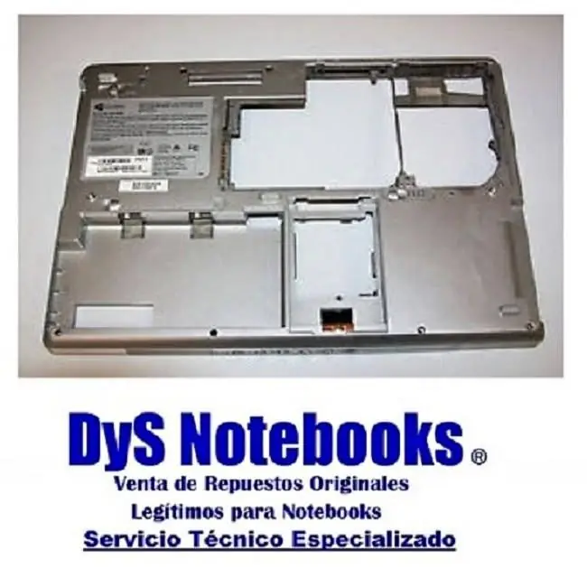 Gateway M675 carcasa base con parlantes