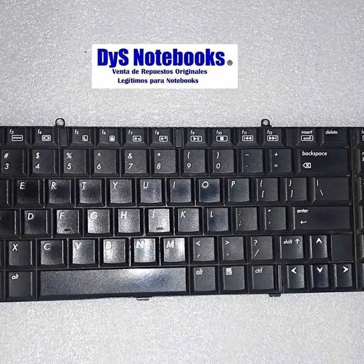 Teclado HP pavilion DV9000 hasta DV9900 para repuesto de teclas solamente