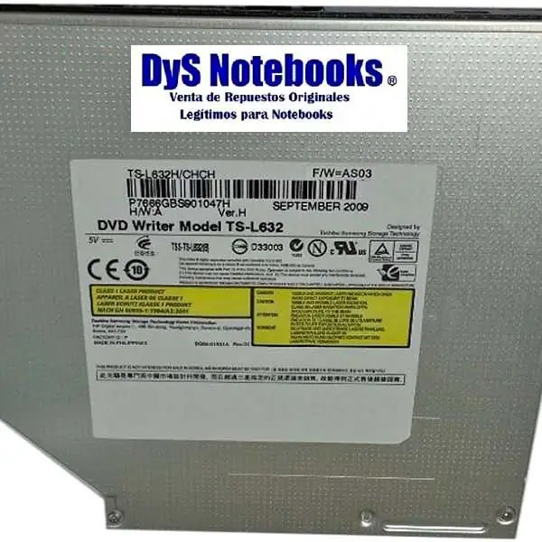 Grabadora DVD ide TS-L632 compatible infiniad de equipos