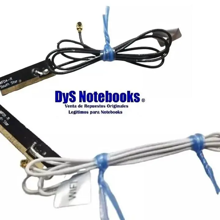 Antenas WiFi commodore KE-ZR70 adaptable a otros equipos notebook