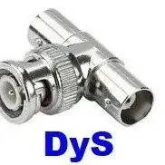 Conector bnc macho tipo T doble bnc hembra 1 pack X2