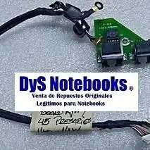 Compaq presario 1400 14XL placa port RJ11 RJ45 con cales