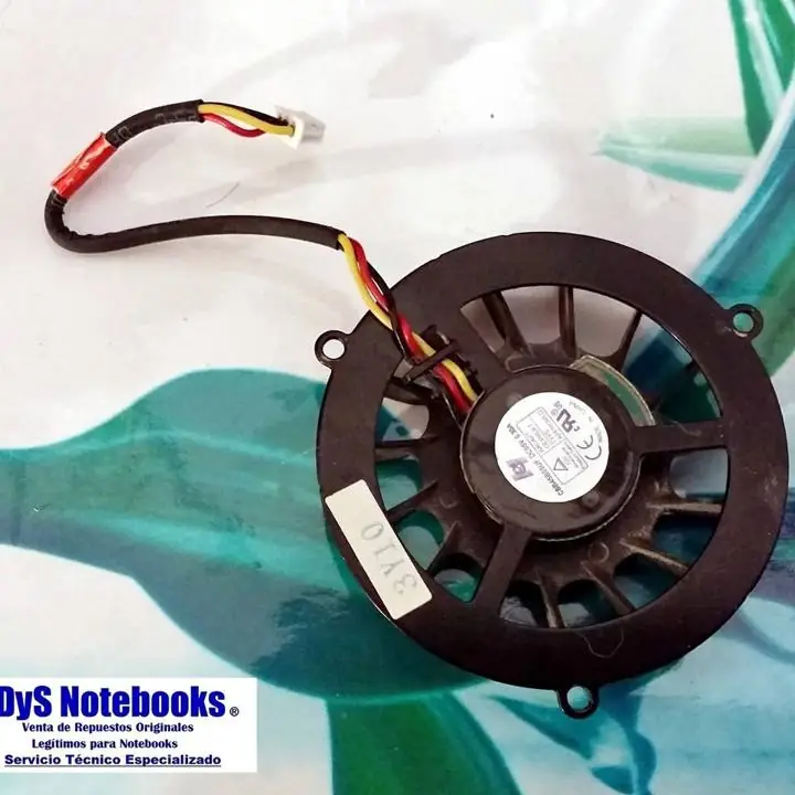 Cooler P/proyecto o compaq evo N1000 N1015 N1020 presario 1500 CBB45B05UF 5V 0.30A 3 pin 48x10mm